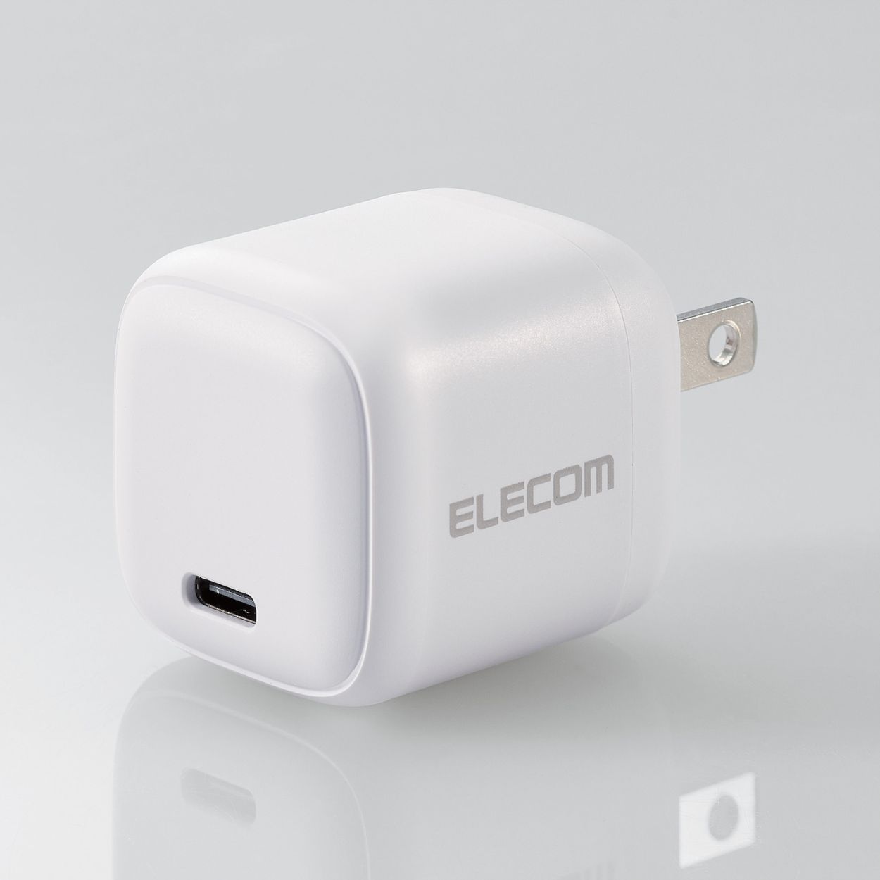 エレコム USB PD 30W 充電器(USB-C×1・折りたたみプラグ・PSE)